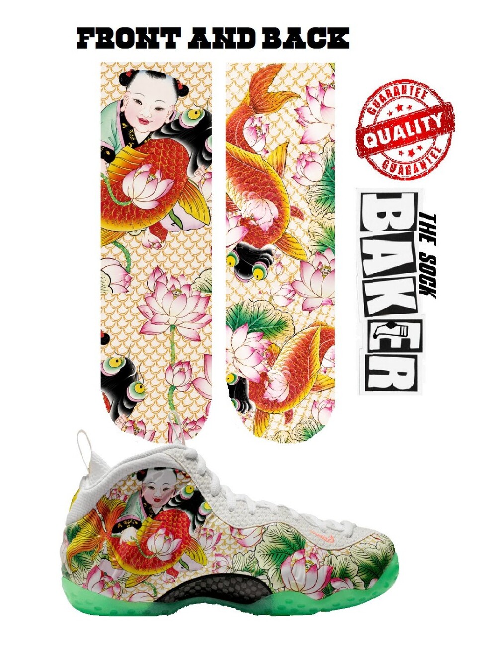TIANJIN FOAMS SOCKS TO MATCH